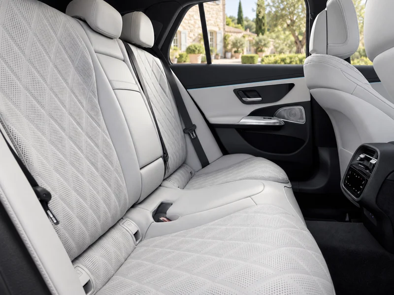 AI-generated photograph of Mercedes E-Class Estate — cabin