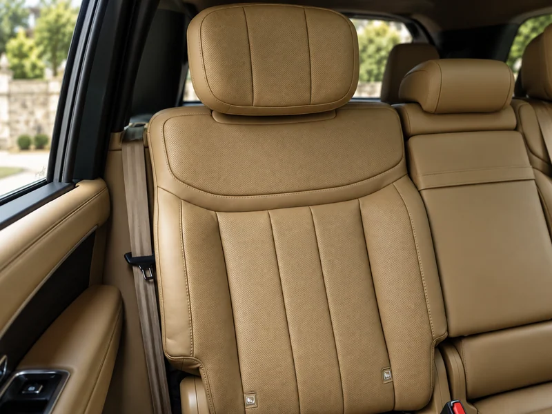 AI illustration of Range Rover: cabin detail