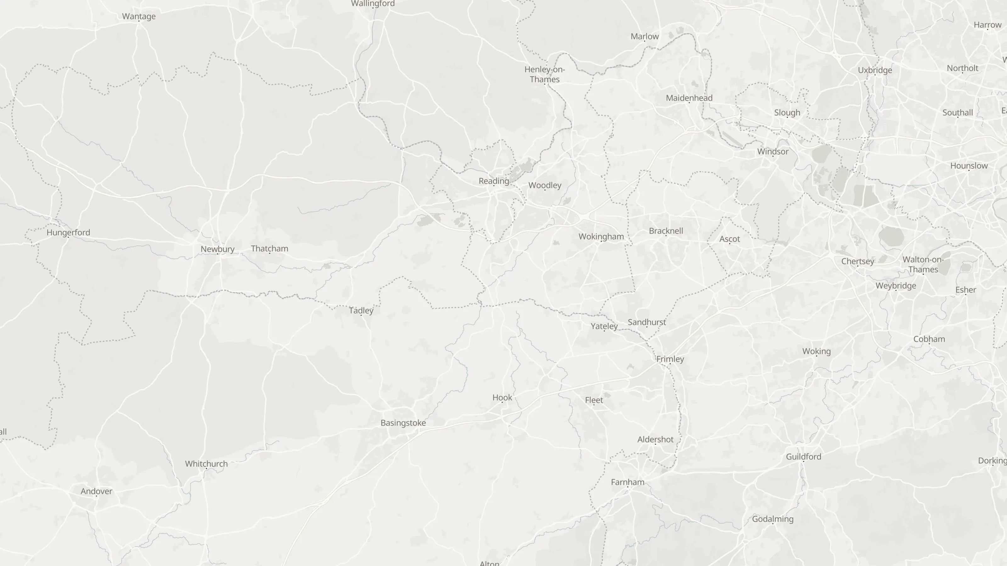 Chauffeur transfer routes from towns into Farnborough Airport