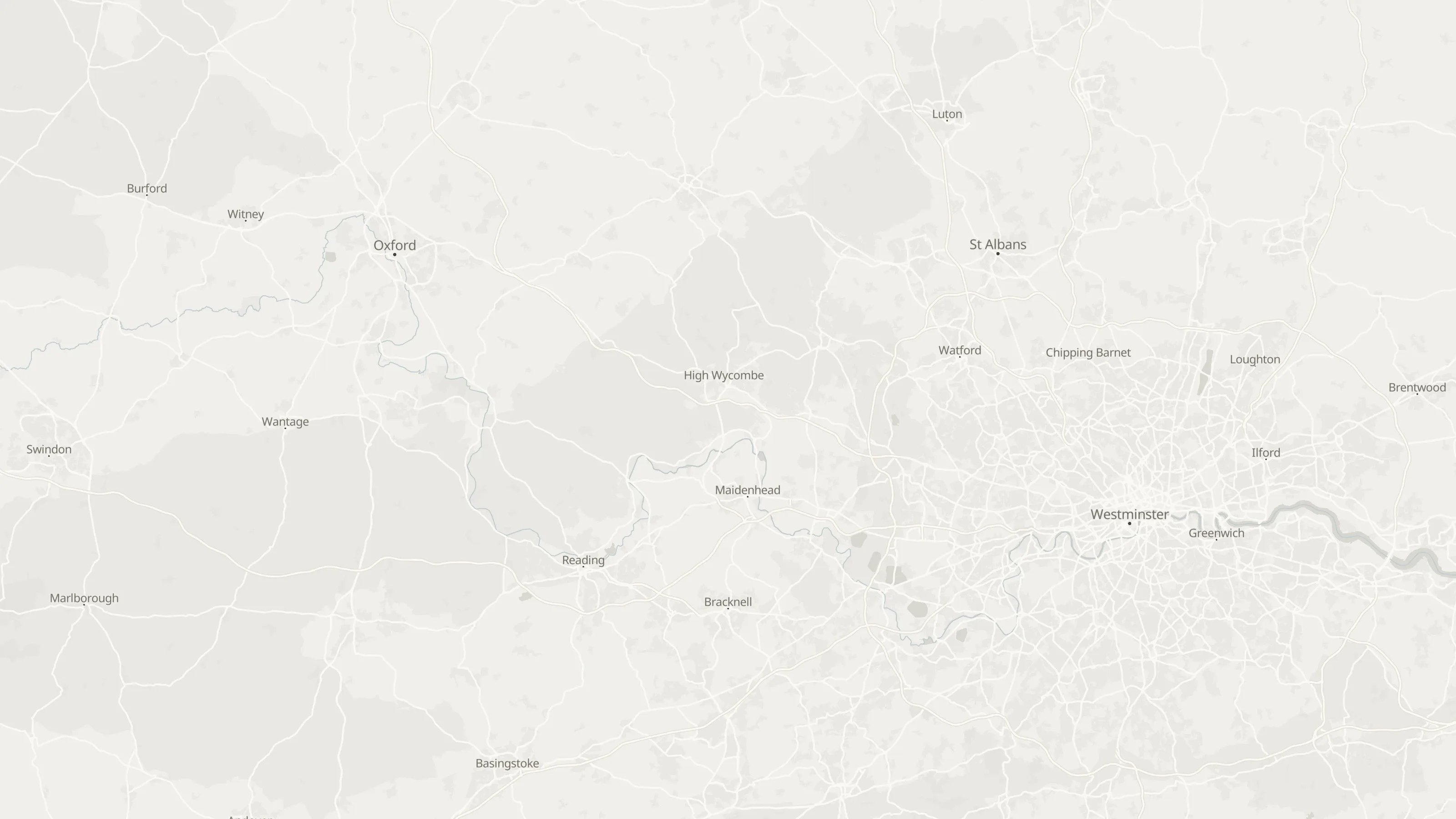 Chauffeur transfer routes from towns into Luton