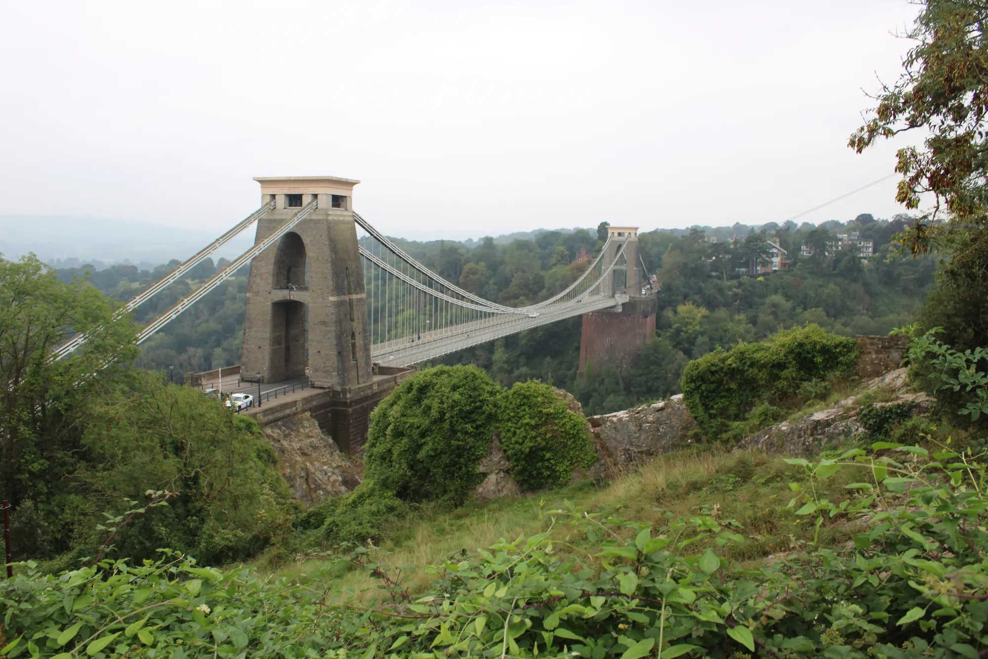 The Clifton Suspension Bridge and Avon Gorge in Bristol