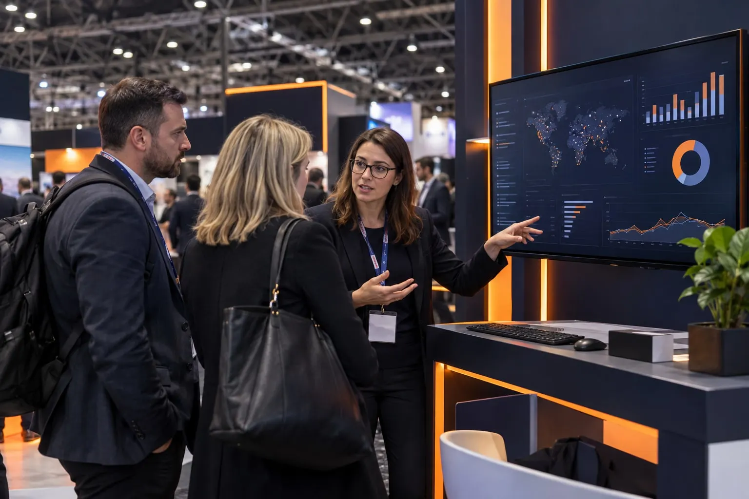 Illustrative analytics platform demonstration inspired by Big Data & AI World