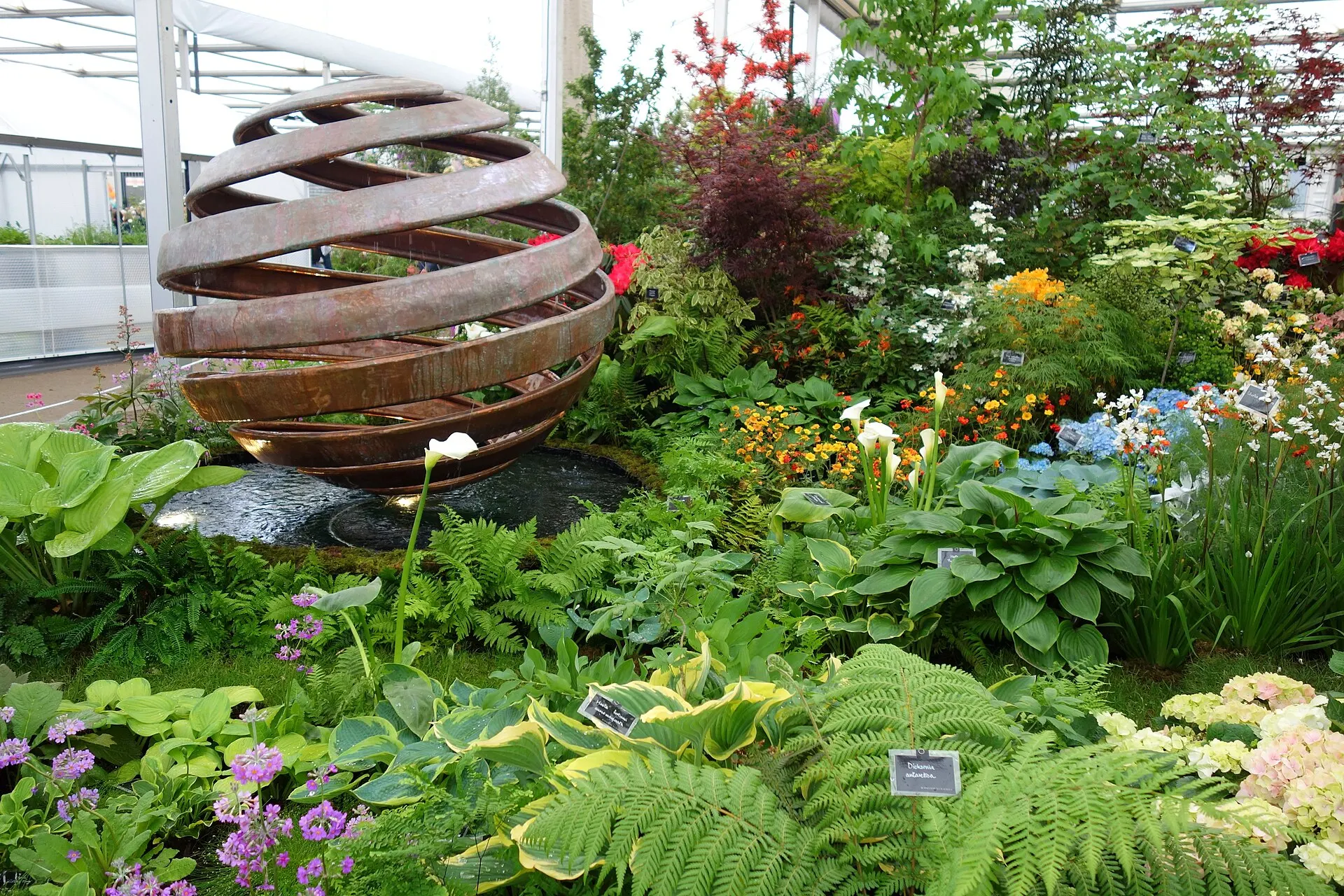 Show garden at the 2024 RHS Chelsea Flower Show