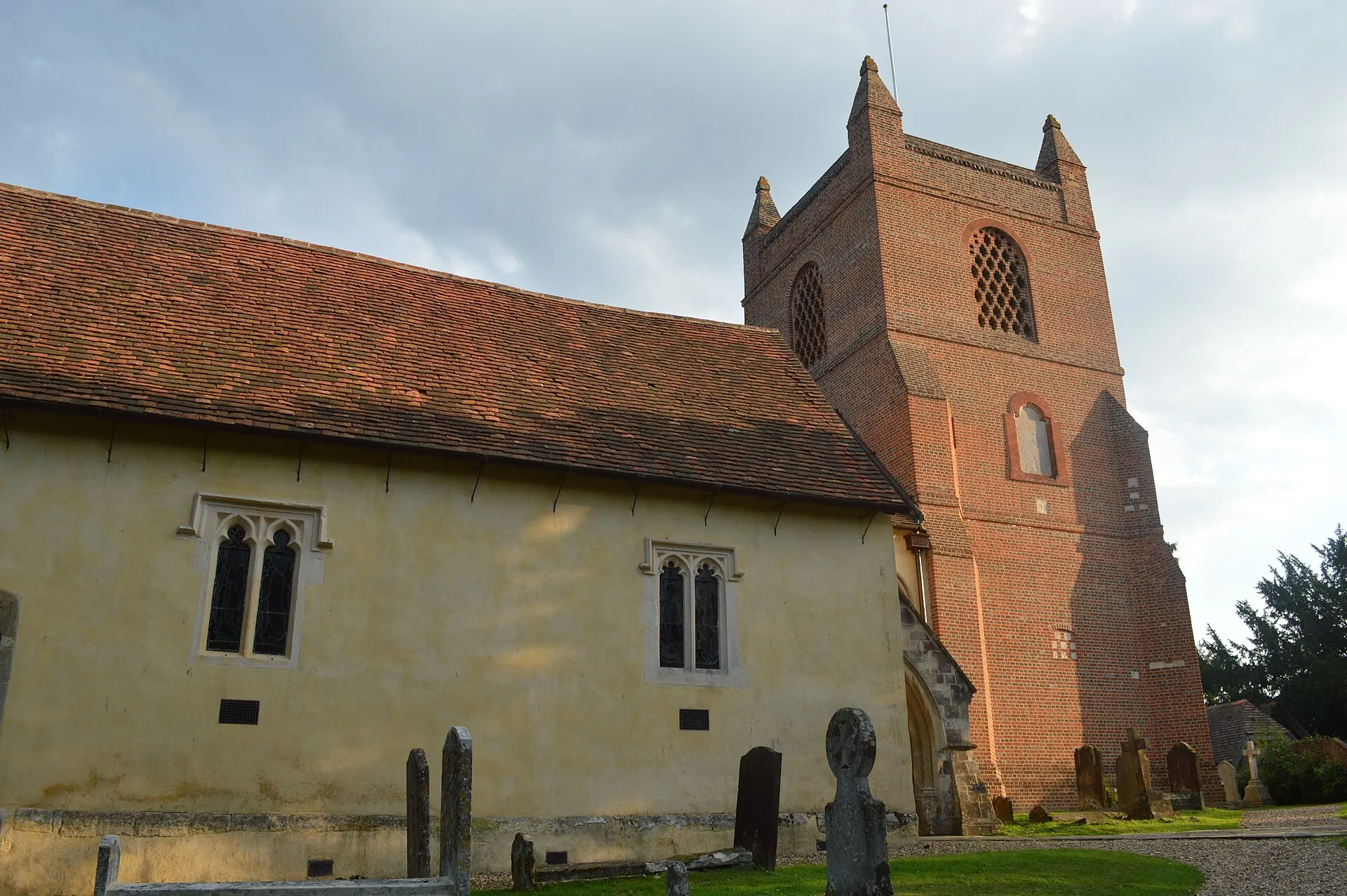 St James' Church in Finchampstead in August 2013