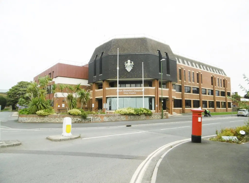 Arun Civic Centre in Littlehampton in August 2018