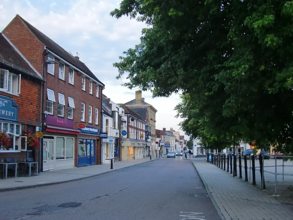 Petersfield High Street in September 2016