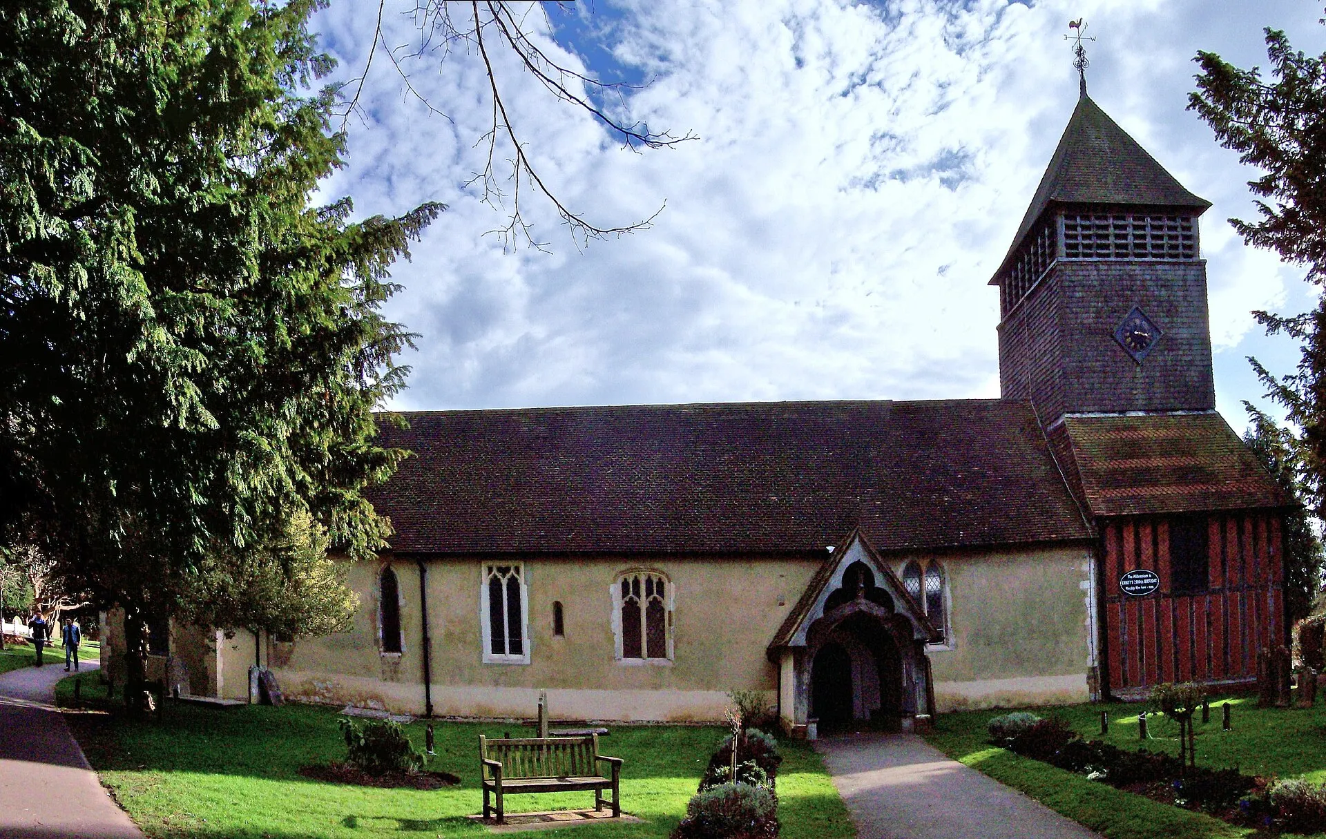St Peter’s Church in Yateley in March 2014